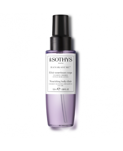 Sothys - Elixir nourrissant corps - Evasion Fleur de cerisier et Lotus - 100 ml - Hanakasumi