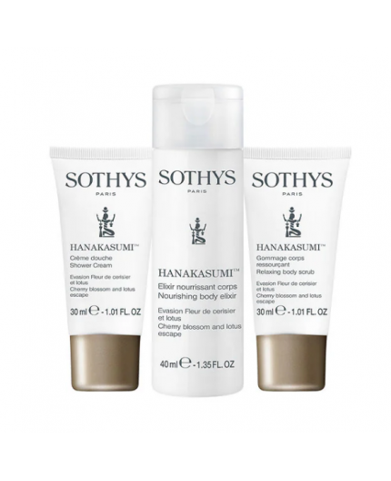 Sothys - KIT découverte Hanakasumi (3 mini-produits corps)