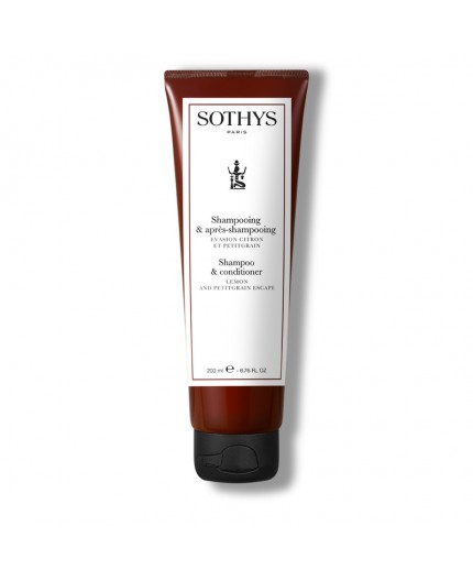 Sothys – Shampooing 2 en 1 – Evasion citron et petit grain - 200 ml