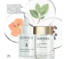 Sothys - DUO défense éclat – DX GLOW - Sérum & Crème