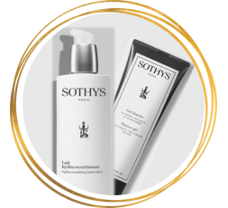 Sothys - Lait hydra-nourrissant 400 ml + gel douche cannelle/gingembre 200 ml