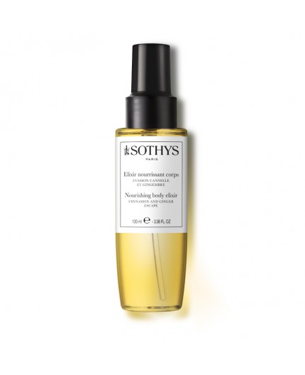 Sothys - Elixir nourrissant corps - Evasion Cannelle et gingembre – 200 ml