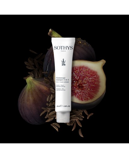 Sothys – Gommage/masque visage  2 en 1 – Cumin/Figue – Soi saisonnier - 40 ml