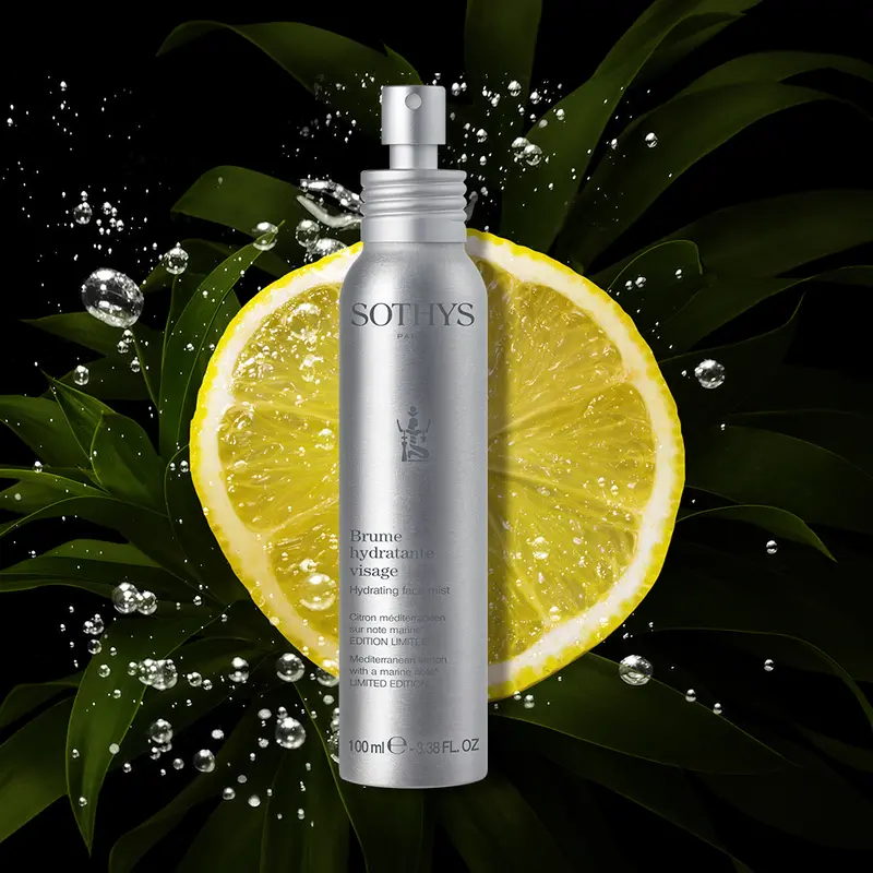 Sothys - Brume hydratante visage Citron méditerranéen sur note marine - Soin saisonnier – 100 ml