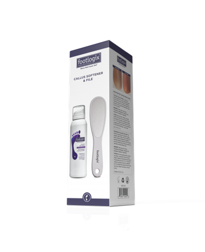 [FXP-KIT-014064] Footlogix - Combo - Adoucisseur de Callosités + Râpe pour particuliers