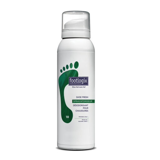 [6,94419E+11] Footlogix - Désodorisant et Désinfectant pour Chaussures - 125 ml - N°10