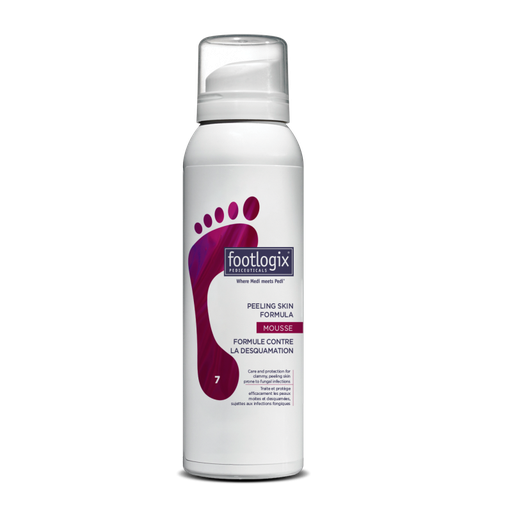 [6,94419E+11] Footlogix - Mousse Desquamation entre les orteils - Pieds d'athlètes - 125 ml - N°7