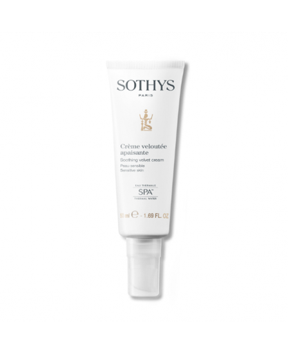 [160262] Sothys - Crème veloutée apaisante - Eau thermale de Spa - Visage - 50 ml