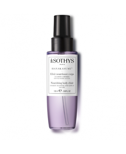 [139002] Sothys - Elixir nourrissant corps - Evasion Fleur de cerisier et Lotus - 100 ml - Hanakasumi