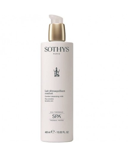 [145403] Sothys - Lait démaquillant confort - Eau Thermale de Spa - 400 ml