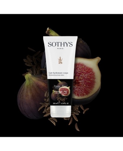 [180244] Sothys - Lait hydratant corps cumin/Figue - Soin saisonnier - 200 ml